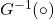 G^{-1}(\circ)