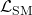 \mathcal{L}_{\text{SM}}