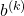 b^{(k)}