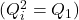 (Q_i^2 = Q_1)