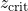 z_{\text{crit}}