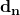 \mathbf{d_{n}}
