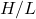 H/L