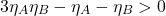 \begin{equation*} 3\eta_A\eta_B-\eta_A-\eta_B>0\end{equation*}