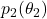 p_2 (\theta_2 )