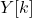 Y[k]