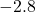 -2.8