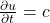 \frac{\partial u}{\partial t} = c