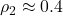 \rho_2 \approx 0.4