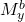 M_y^b
