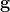 \mathbf{g}