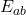 E_{ab}