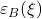 \varepsilon_B(\xi)