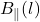 B_{\parallel}(l)