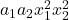 a_1a_2x_1^2x_2^2