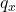 q_{x}