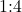 1{:}4