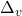 \Delta_{v}