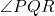 \angle PQR