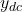 y_{dc}