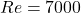 Re=7000
