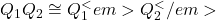Q_1Q_2 \cong Q_1^<em>Q_2^</em>