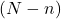 (N-n)