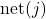 \text{net}(j)