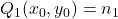 Q_1(x_0, y_0) = n_1