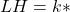 LH = k *
