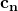 \mathbf{c_{n}}