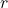 r^