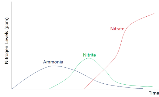 Lee, Figure 3. Different nitrogen levels over time (Baliga, n.d.)
