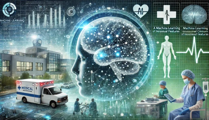 DALL·E 2025-02-04 23.04.35 - A high-definition cover image for a study titled 'A Machine Learning Algorithm Using Clinical Perioperative Features Performed with Very High Accuracy